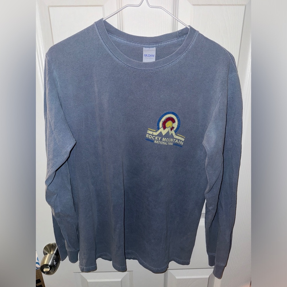 Blue Rocky Mountain National Park Long Sleeve (USED)